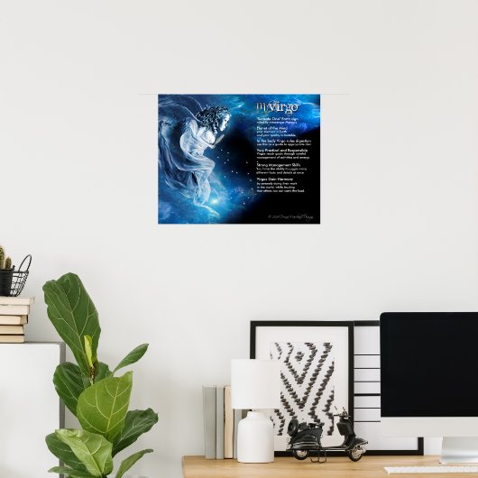 Viruskenmerken Poster (Thuiskantoor)