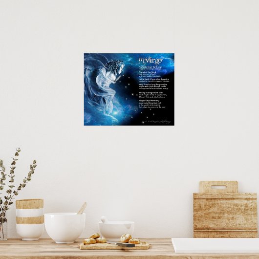 Viruskenmerken Poster (Keuken)