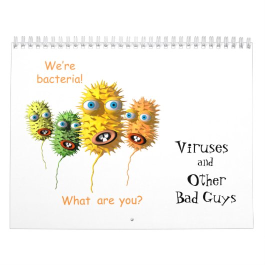 Virussen en andere slechte jongens kalender (Hoes)