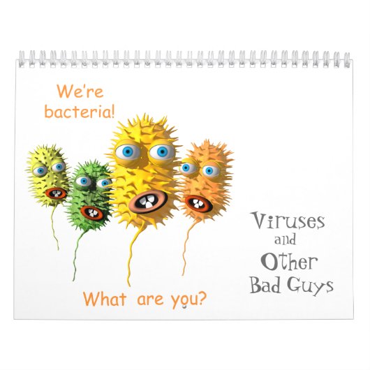 Virussen en andere slechte jongens kalender (Hoes)
