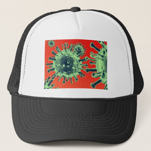 Virussen Trucker Pet (Voorkant)