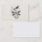 virustypering van de Maagd Dragonfly - Gepersonal Visitekaartje (Voorkant / Achterkant)