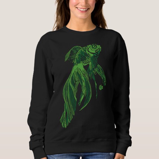 Vis 02 Groen Trui (Voorkant)