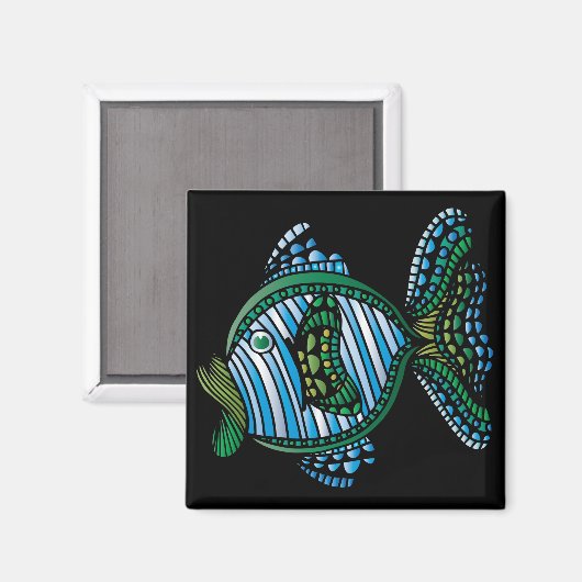 Vis 1 magneet (Voorkant / Achterkant)