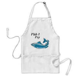 Vis 2 Fry Apron Standaard Schort