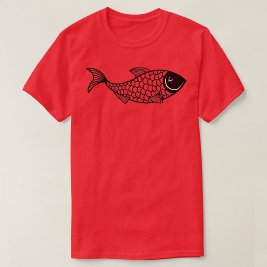 vis 39 t-shirt (Design voorkant)
