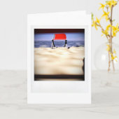 Vis-à-vis 3D Computer Art Card Kaart (Gele Bloem)