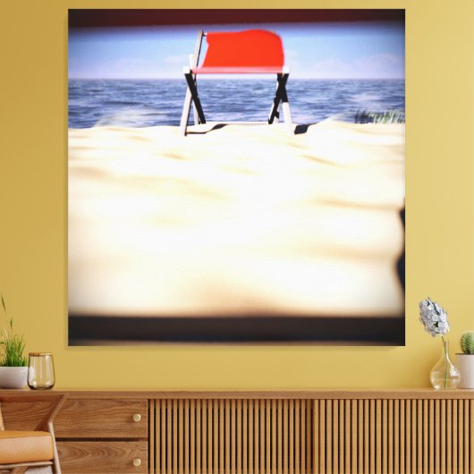 VIS A VIS 3D Computer ART Digital Realism Canvas Afdruk (Insitu (Woonkamer))
