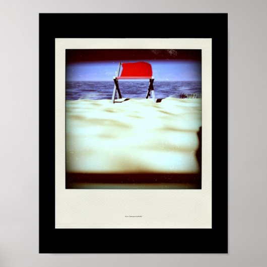 Vis-à-vis variatie 3D Computer Art zwart poster (Voorkant)