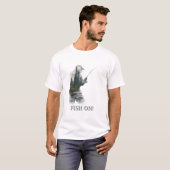 "Vis Aan de Haak!" T-shirt (Voorkant volledig)