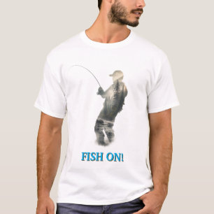 "Vis Aan de Haak!" T-shirt