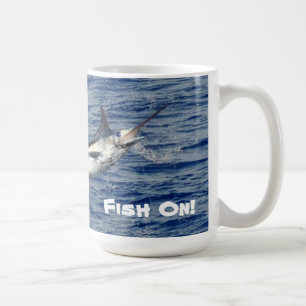Vis aan! koffiemok