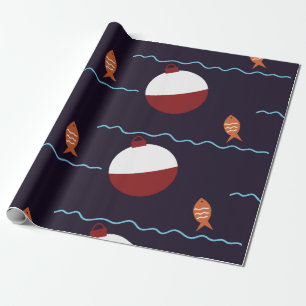 Vis aas cadeaupapier