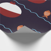 Vis aas cadeaupapier (Hoek)