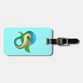 Vis Acrylhoudend Bagagelabel