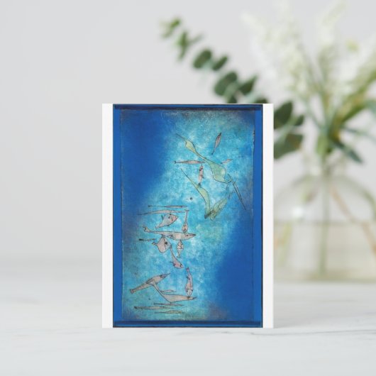 Vis Afbeelding - Paul Klee Briefkaart (Staand voorkant)