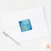 Vis Afbeelding van Paul Klee Vierkante Sticker (Envelop)