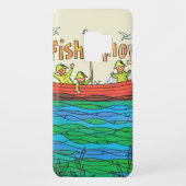 Vis Ahoy! Case-Mate Samsung Galaxy Hoesje (Achterkant)