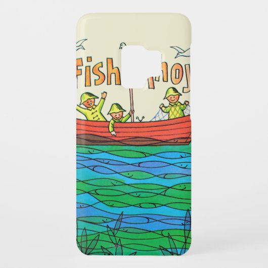Vis Ahoy! Case-Mate Samsung Galaxy Hoesje (Achterkant)