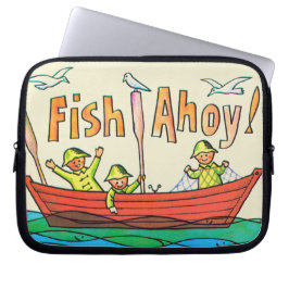 Vis Ahoy! Laptop Sleeve