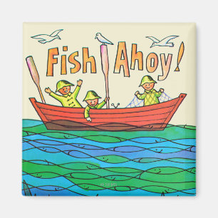 Vis Ahoy! Magneet