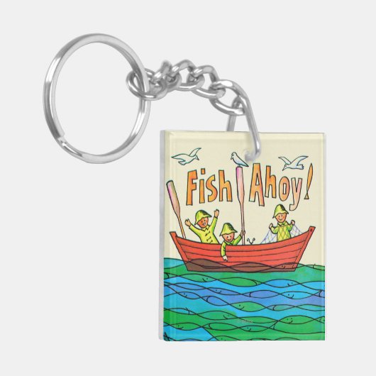 Vis Ahoy! Sleutelhanger (Voorkant Links)