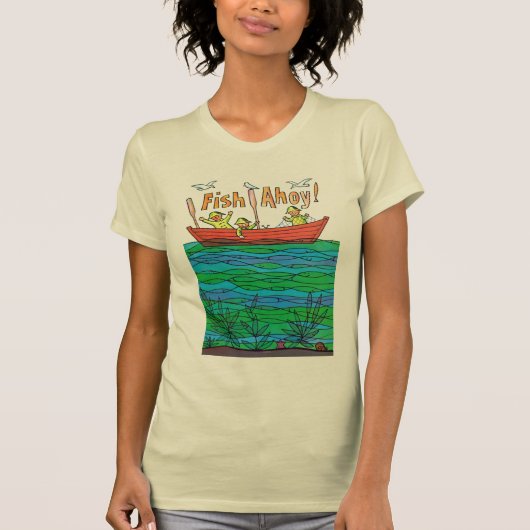 Vis Ahoy! T-shirt (Voorkant)