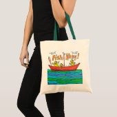 Vis Ahoy! Tote Bag (Voorkant (product))