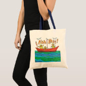 Vis Ahoy! Tote Bag (Voorkant (product))