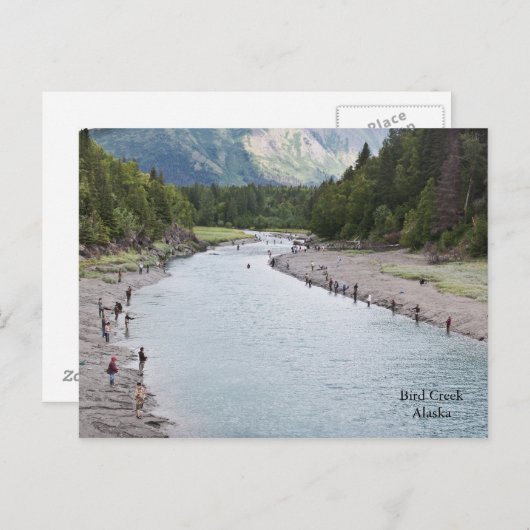 Vis Alaska! Briefkaart (Voorkant / Achterkant)