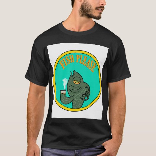 Vis Alsjeblieft T-shirt (Voorkant)