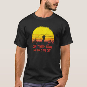 Vis - Amerikaans vlagpatriotticum Vist op zeebaars T-shirt