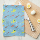 Vis Amerikaanse MoJo Keukendoek Theedoek (Quarter Fold)