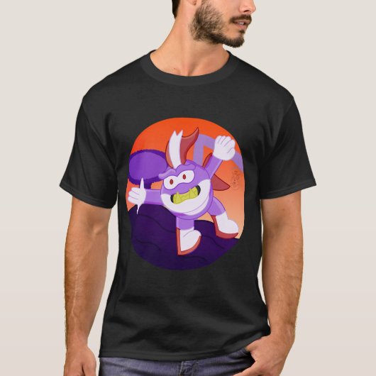 Vis anthro t-shirt (Voorkant)