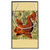 Vis Antiek Tegel Oude kunst Klein Cadeauzakje (Achterkant)