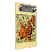 Vis Antiek Tegel Oude kunst Mini Klembord (Schuin)