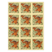 Vis Antiek Tegel Oude kunst Tafelkleed (Voorkant)