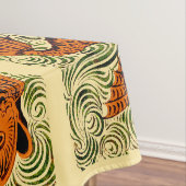 Vis Antiek Tegel Oude kunst Tafelkleed (Voorbeeld)