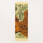 Vis Antiek Tegel Oude kunst Yogamat (Achterkant)