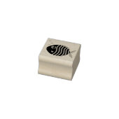 Vis Aquarium Tropisch Leuk Kind Rubberstempel (Stempel)
