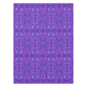 Vis Arabesque Onderwater Bohemian Pattern Paars Tafelkleed (Voorkant)