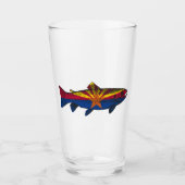 Vis Arizona Vlag Forel Glas (Voorkant)