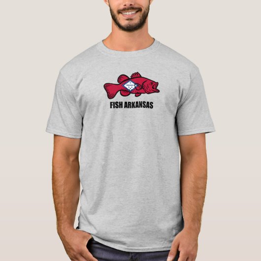 Vis Arkansas T-shirt (Voorkant)