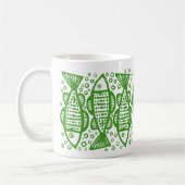 Vis - Avocado Green Koffiemok (Links)