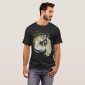 Vis Baars (groene versie) T-shirt (Voorkant volledig)