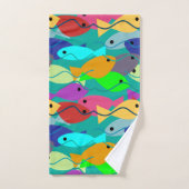 vis bad handdoek (Handdoek)