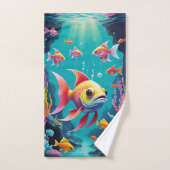 vis bad handdoek (Handdoek)