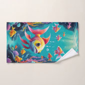 vis bad handdoek (Handdoek)