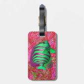 Vis Bagage Label (Achterkant verticaal)