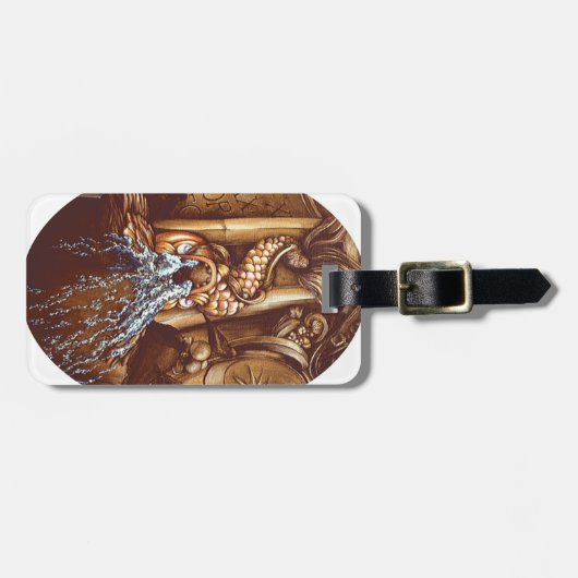 Vis Bagagelabel (Voorkant horizontaal)